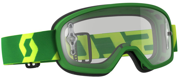 BUZZ PRO GOGGLE GREEN/YELLOW W/CLEAR WORKS LENS 262602-1412113 image 1