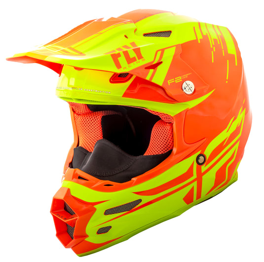 F2 CARBON FORGE COLD WEATHER HELMET HI-VIS/ORANGE XL 73-4128-5-X image 1