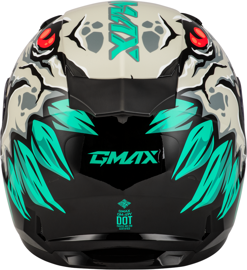 Load image into Gallery viewer, YOUTH GM-49Y DRAX SNOW HELMET SILVER YS F2499120 image 2
