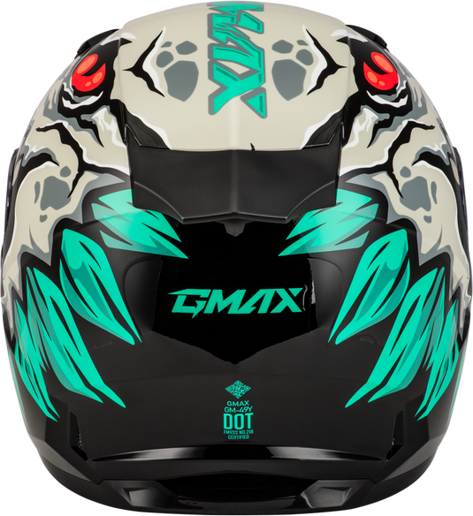 YOUTH GM-49Y DRAX SNOW HELMET SILVER YS F2499120 image 2