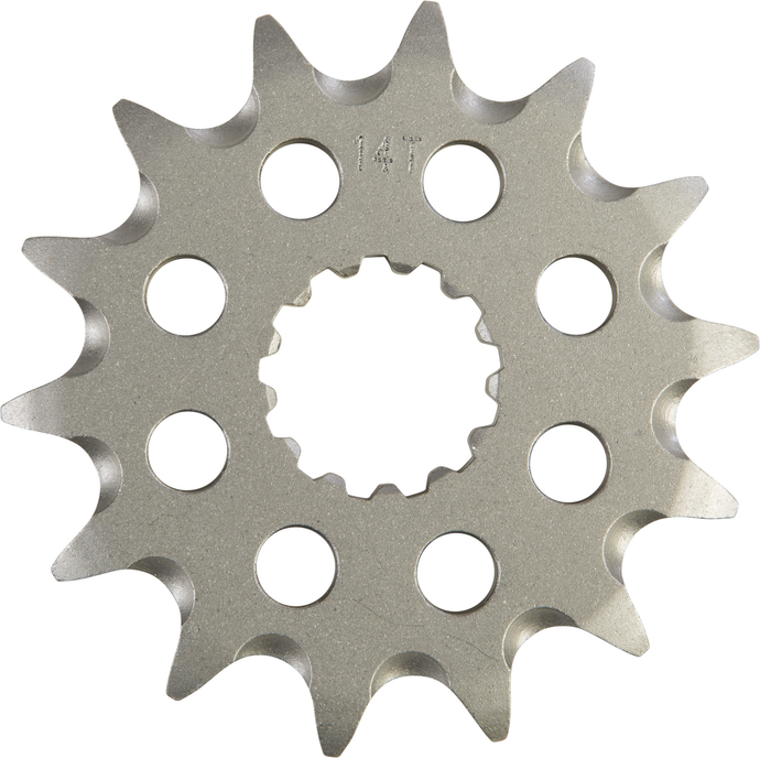 FRONT CS SPROCKET STEEL 14T-420 YAM MX-03287-14-4 image 1