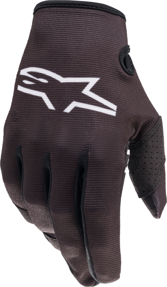 YOUTH RADAR GLOVES BLACK LG 3541822-10-L image 1