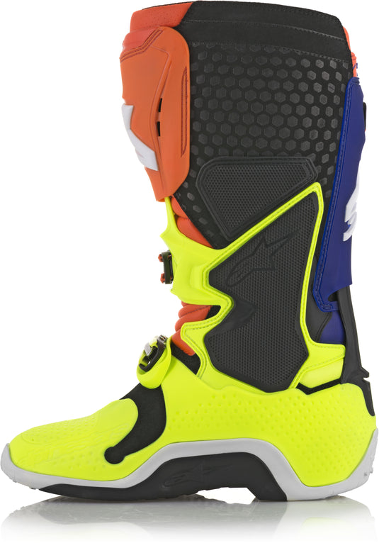 TECH 10 BOOTS ORANGE/BLUE/WHITE SZ 11 2010014-475-11 image 4