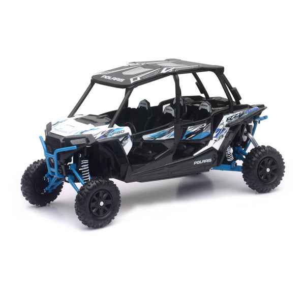 1/18 POLARIS RZR XP 4 TURBO EPS (MATTE WHITE LIGHTNING)