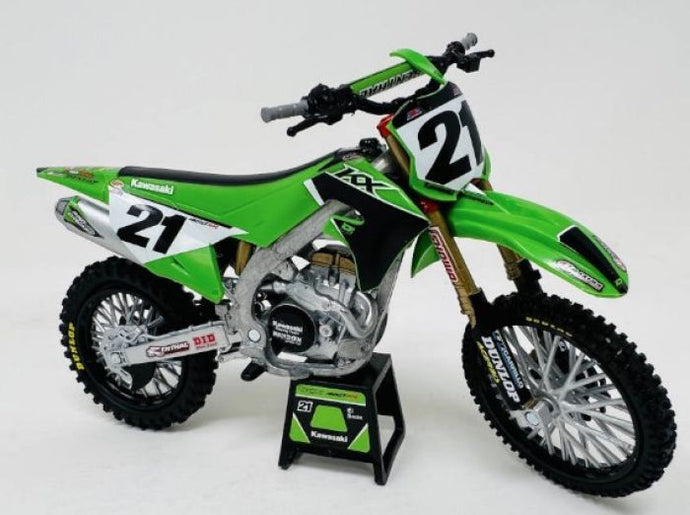 1/12 KAWASAKI FACTORY TEAM KX45 0F (JASON ANDERSON)