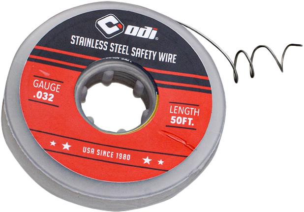 STAINLESS STEEL SAFETY-WIRE 50 FT H70SSW-50 image 1