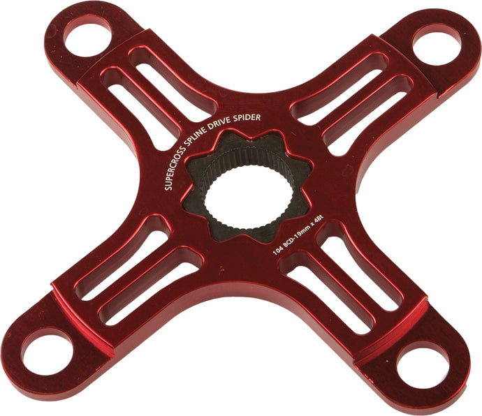 4-BOLT SPIDER (RED) SL-104-SPR image 1