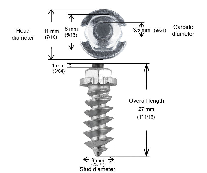 Load image into Gallery viewer, 1&quot;-25MM SHOULDER SCREW STUDS QTY 200 SS-25200 image 2
