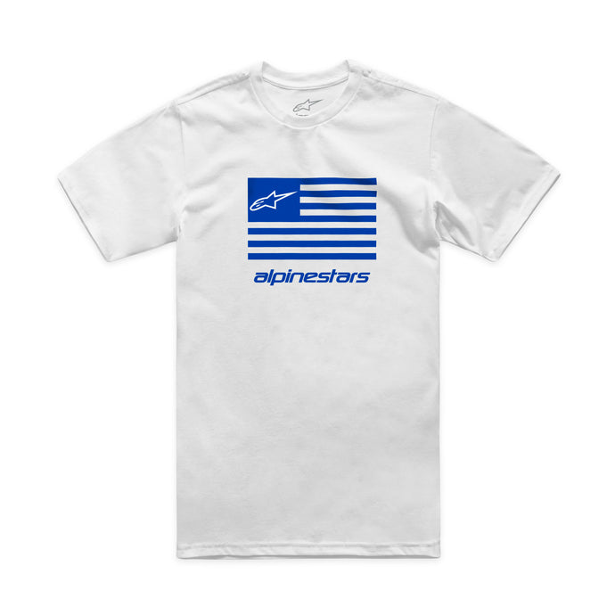 FLAG CSF TEE WHITE/BLUE XL 1214-73130-2072-XL image 1
