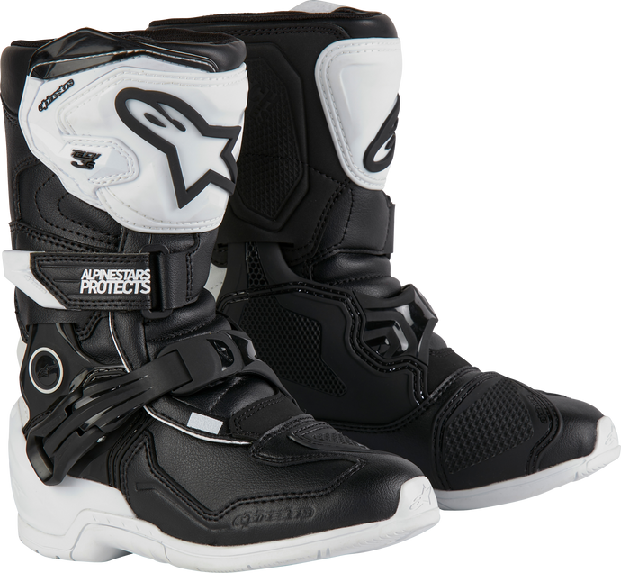 TECH 3S KIDS BOOTS WHITE/BLACK SZ 11 2014524-21-11 image 1