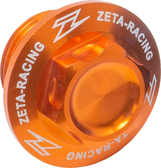 AXLE STOP BOLT M20X19-P1.5 H21 ORANGE ZE93-8073 image 1