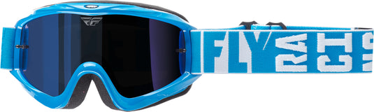 2018 ZONE TURRET GOGGLE BLUE W/BLUE MIRROR LENS 37-4061 image 1