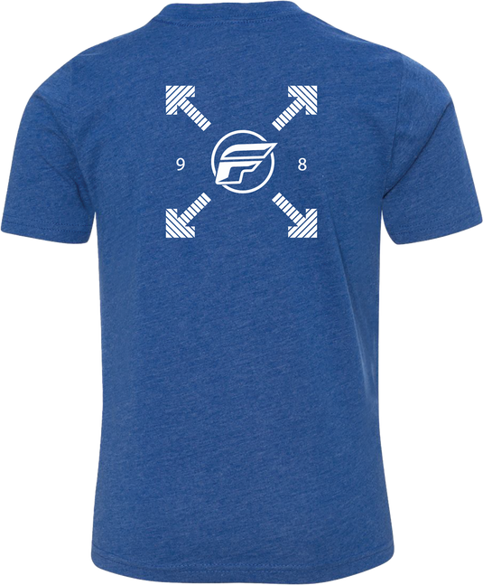 YOUTH FLY LOST TEE ROYAL BLUE YS 354-0324YS image 2