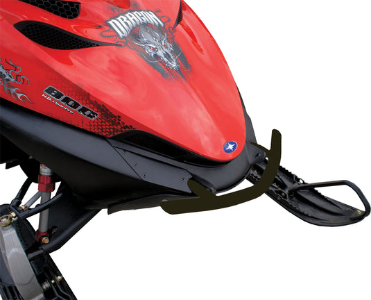 BUMPER FRT POL IQ BLK PFB100-BK image 1