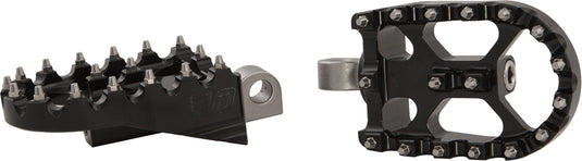 MOTO STYLE FOOTPEG SET BLACK 2