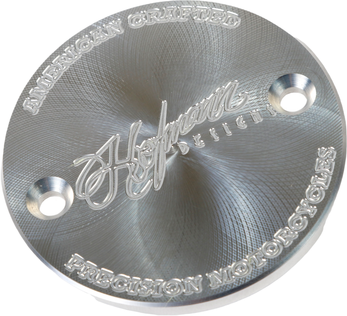 H/D BILLET TIMER COVER RAW M8 HDB-1011R image 1