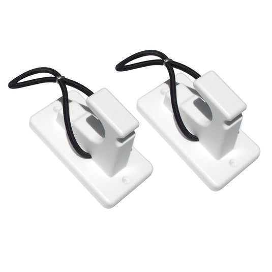 Deep Blue Marine Rod, Gaff, Brush  Dock Line Holder - Pair [RGB]