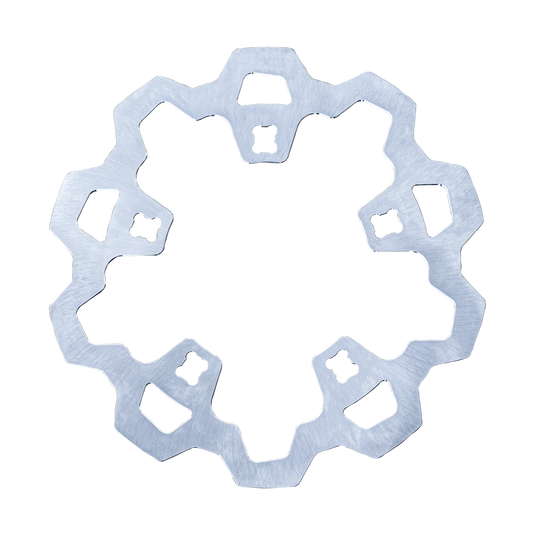 ENFORCER 1 PIECE ROTOR FRONT SILVER 11.8 3-230 image 1