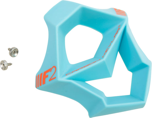 F2 REWIRE MOUTHPIECE MATTE BLUE/ORANGE 73-46353 image 1