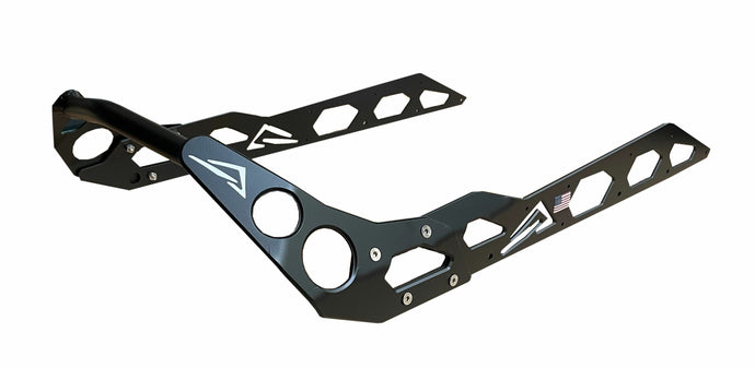REAR BUMPER FLAT BLACK S/D 165