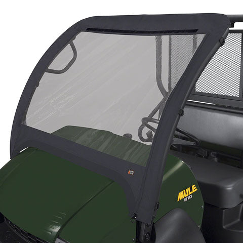 UTV FRONT WINDSHIELD KAWASAKI BLACK MULE 600 610