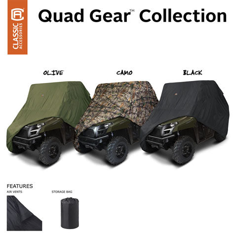 UTV STORAGE COVER BLACK XL