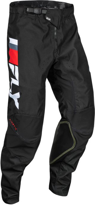 YOUTH KINETIC PRIX PANTS RED/GREY/WHITE SZ 18 377-43218 image 1