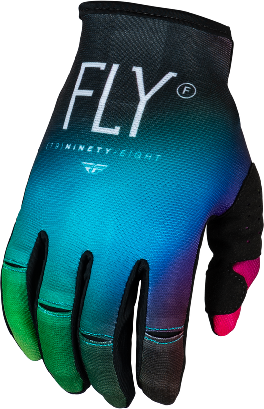 YOUTH KINETIC PRODIGY GLOVES FUSCHIA/ELEC BLUE/HI-VIS YM 377-517YM image 1
