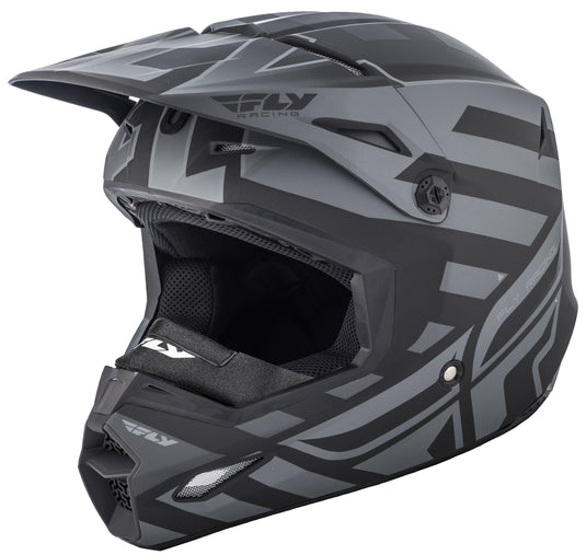 ELITE COLD WEATHER INTERLACE HELMET MATTE GREY/BLACK XS 73-4940-4-XS image 1