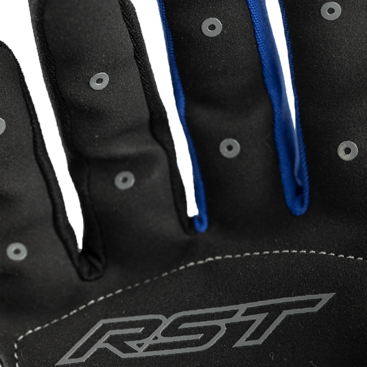 RIDER CE GLOVE BLACK/BLUE LG 102100BLU-10 image 4