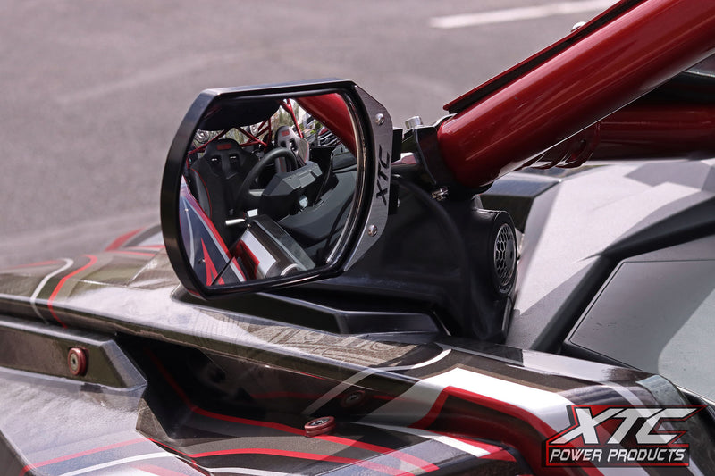 Load image into Gallery viewer, SIDE MIRRORS W/2.00 CLAMP ROLL CAGE BAR CLAMP 2.00 SIX12-A-200 image 4
