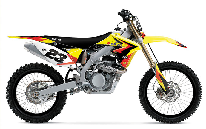 2016 AMPED SUZUKI GRAPHICS KIT N40-4675 image 1