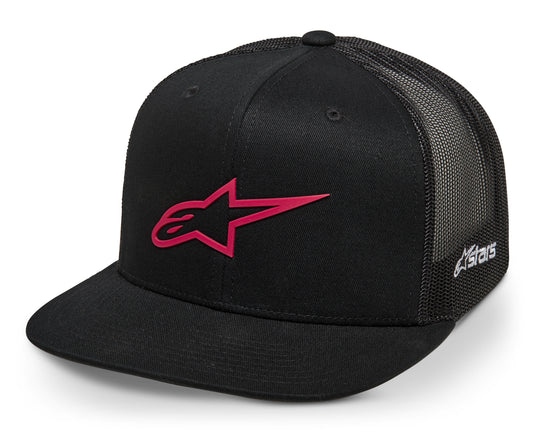 3D AGELESS TRUCKER HAT BLACK/RED 1214-81723-1030-OS image 1