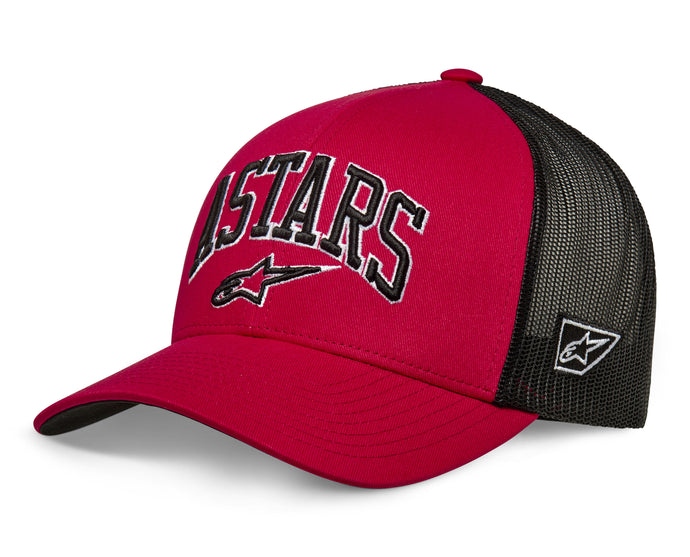 DUNKER TRUCKER HAT RED/BLACK 1214-81717-3010-OS image 1