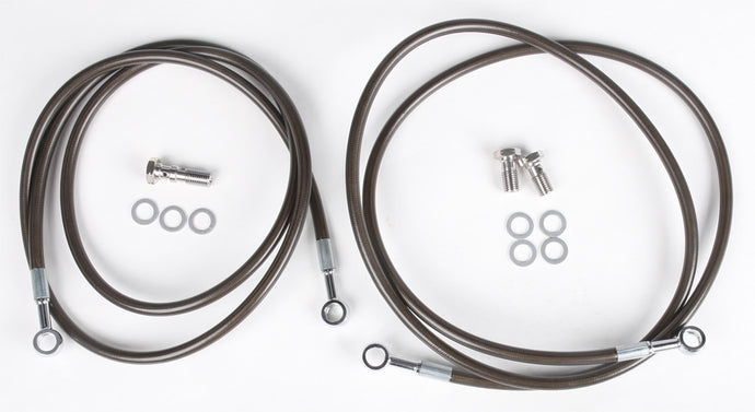 BRAKELINE REAR SUZ SMK LT250-R-SMOKE image 1