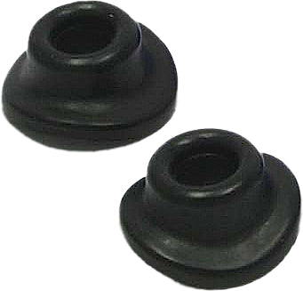 AIR VALVE MUD GUARDS BLACK D58-06-001 image 1