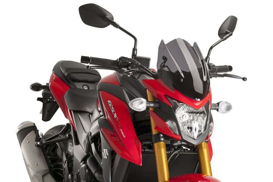 WINDSCREEN NAKED NEW GEN SPORT DARK SMOKE SUZ 9435F image 1