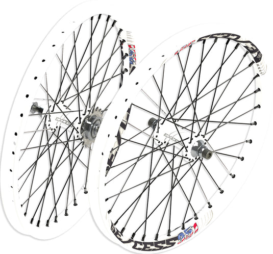 351 PRO WHEEL SET WHITE 24X1.75