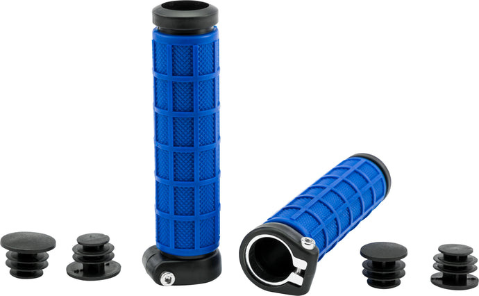 GRIP-LOCK GRIPS BLUE/BLACK 1120732 image 1