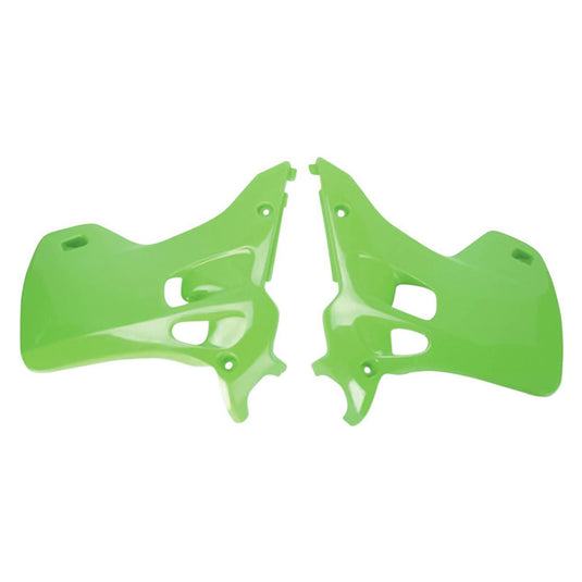 RADIATOR SCOOPS KX125/250 GREEN 8495900001 image 1