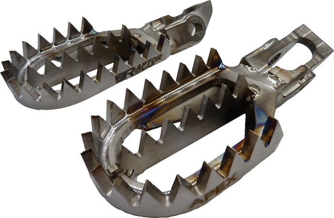 TITANIUM FOOT PEGS BETA RX012 image 1