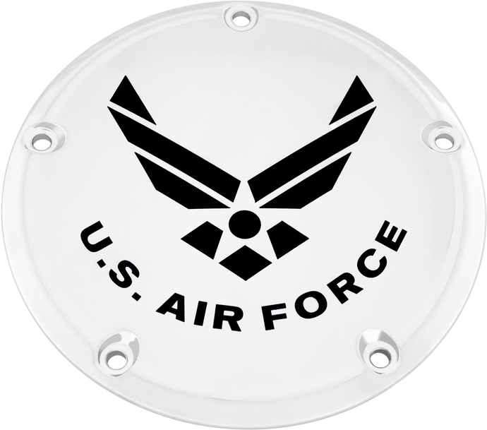 7   TC DERBY COVER AIR FORCE CHROME AIRF04-12 image 1