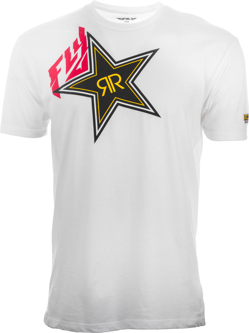 Load image into Gallery viewer, FLY ROCKSTAR TEE WHITE 2X WHITE 2X 352-10542X image 1
