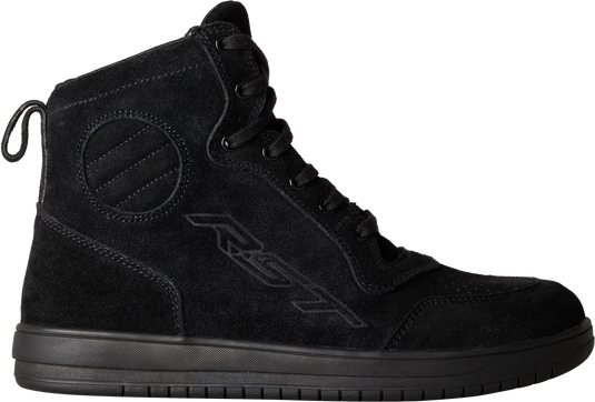 HITOP MOTO SNEAKER CE BOOT BLACK SUEDE  SZ 12 103052BLK-46 image 2