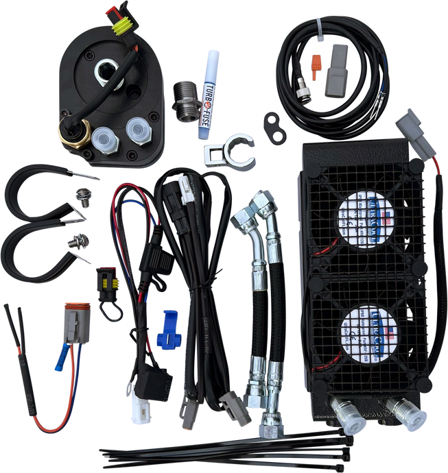 SIDE MOUNT NAKED OIL COOLER SMT-4 image 1