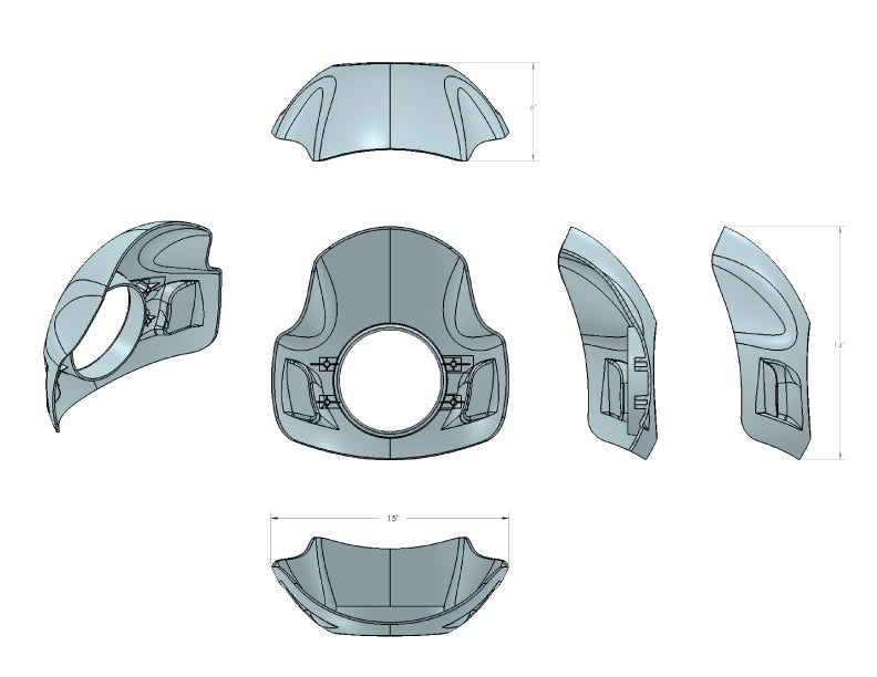 Load image into Gallery viewer, CAF  SPORT FAIRING B10-1000 image 2
