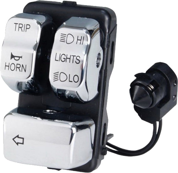 CANBUS SWITCH CONTROL MODULE CHROME LEFT 370410 image 1