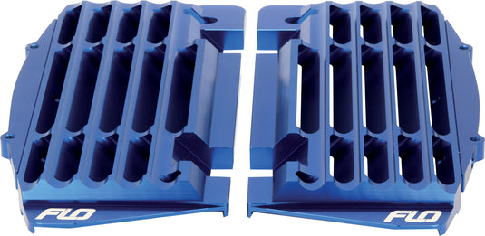 HIGH FLOW RADIATOR BRACES BLUE FLO751BLU image 2