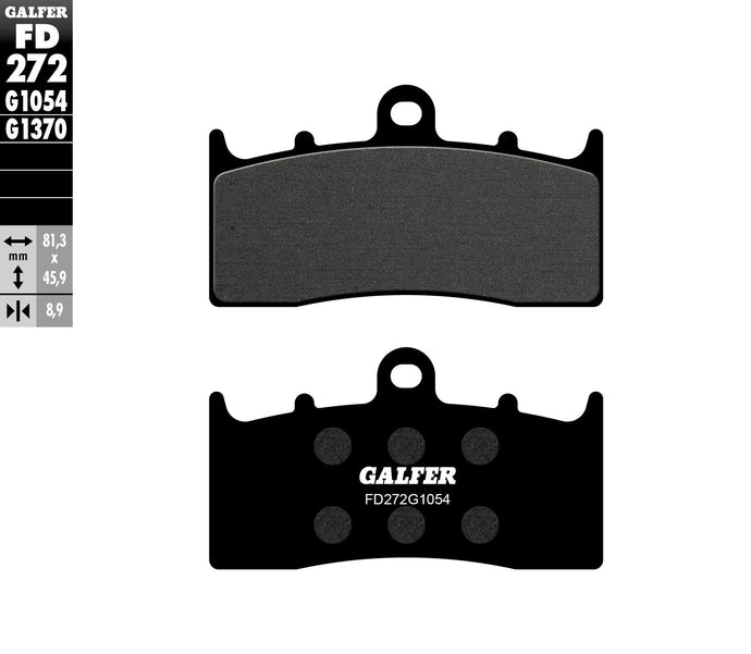 BRAKE PADS SEMI METALLIC FD272G1054 FD272G1054 image 1
