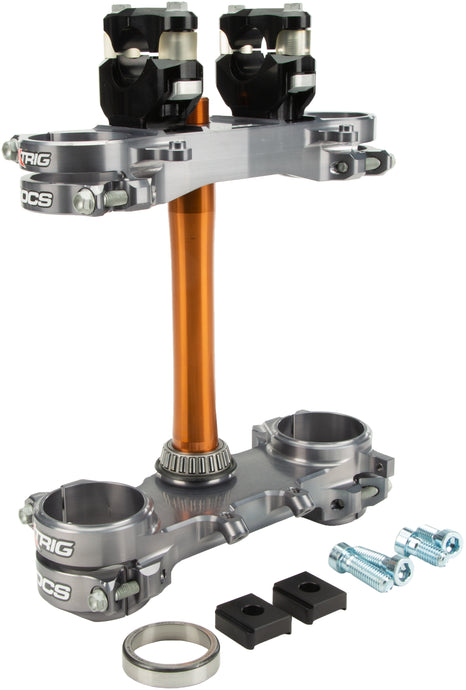 ROCS TECH CLAMP SET GREY SUZUKI 21.5MM 501330601301 image 1